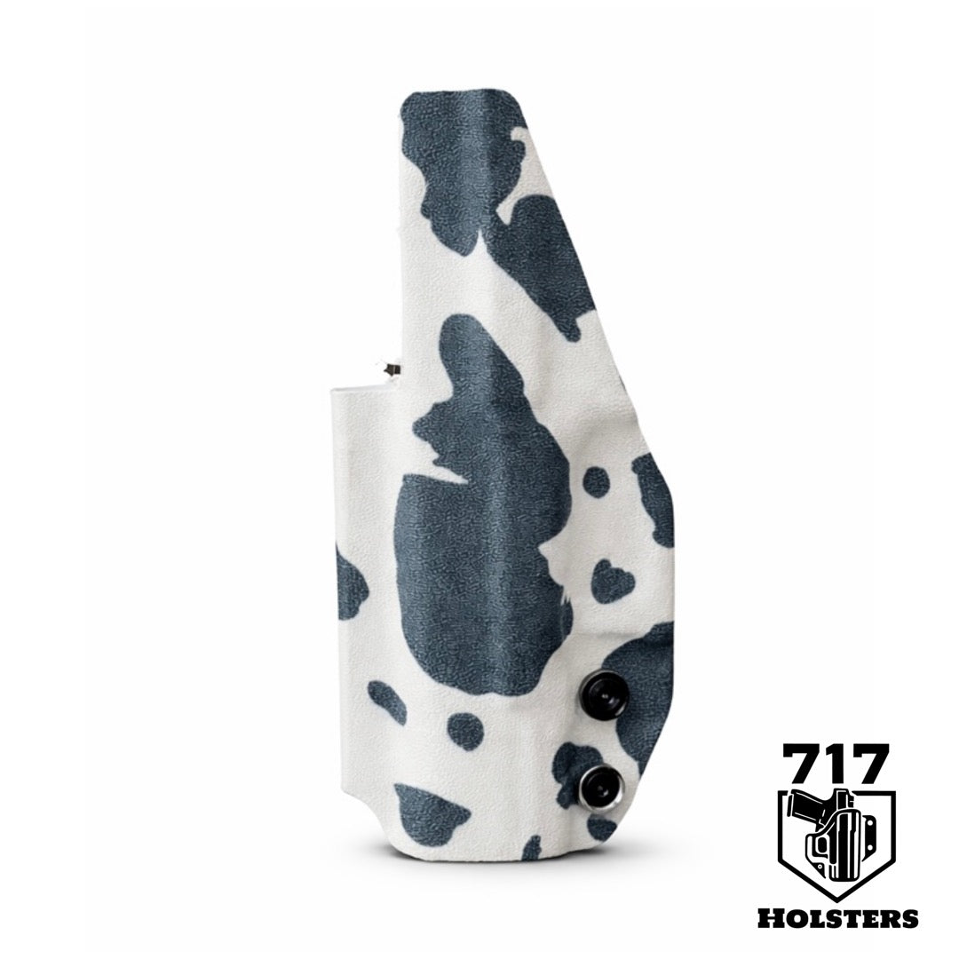The Wrangler — Cow Print Holster