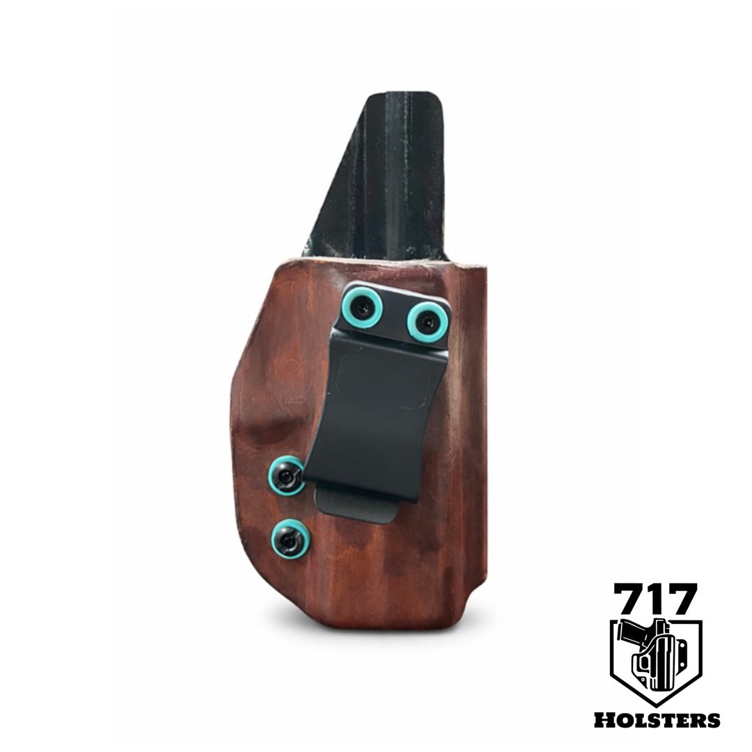 The Frontier — Leather-Wrapped Kydex Holster