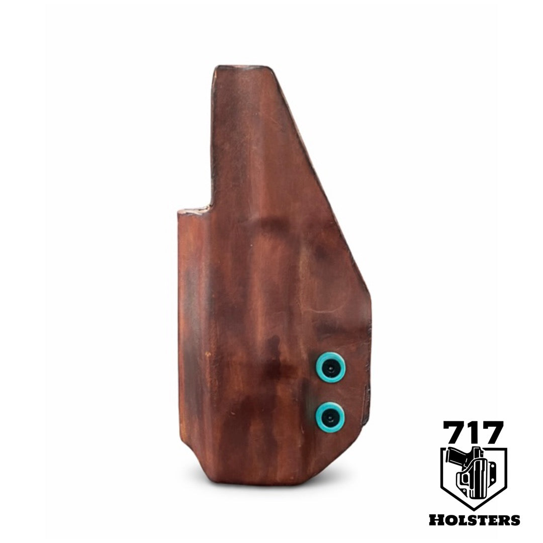 The Frontier — Leather-Wrapped Kydex Holster